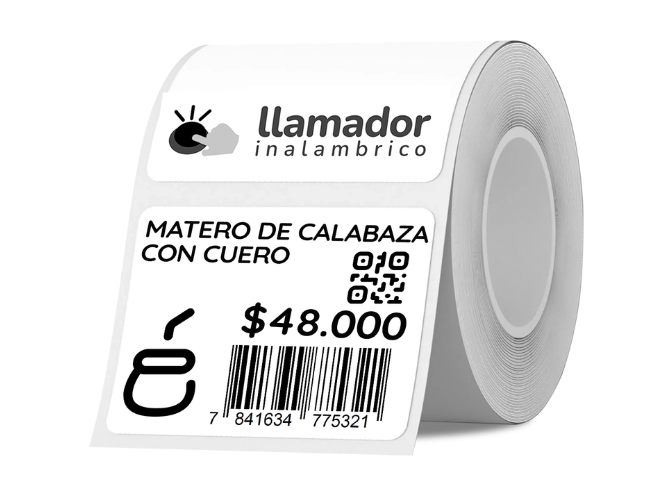 Rollos de Etiquetas Térmicas Detonger